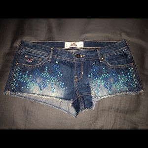 Embroidered Hollister Shorts